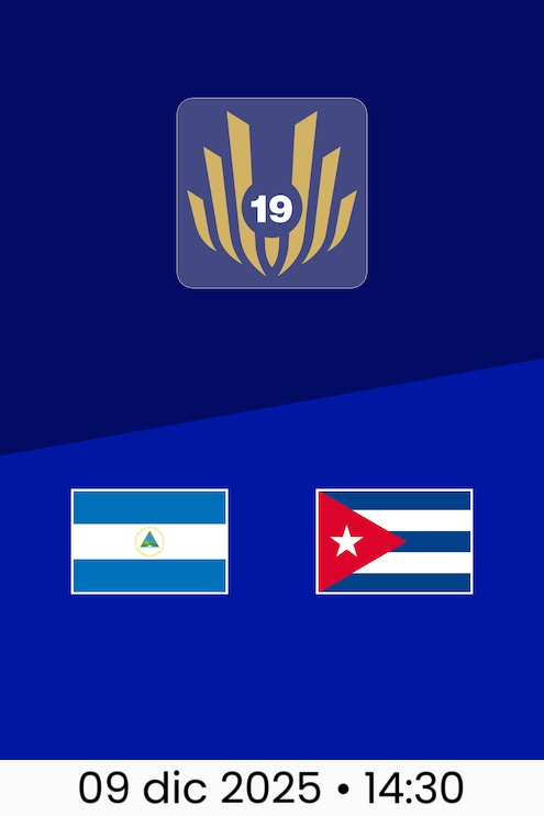 Nicaragua - Cuba | Torneo Under-19 UNCAF FIFA Forward 2025
