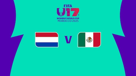 Niederlande - Mexiko | Gruppe B | FIFA U-17-Frauen-Weltmeisterschaft Marokko 2025™ | Spiel in voller Länge