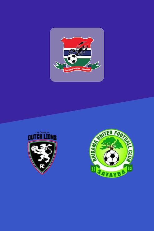 Gambian Dutch Lions vs Brikama United | GFF League 2024/25 | Gambia | Partido Completo