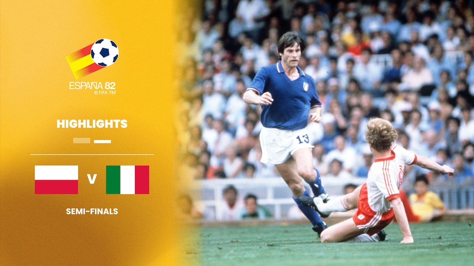 Polen - Italien | Halbfinale | FIFA Fussball-Weltmeisterschaft Spanien 1982™ | Highlights