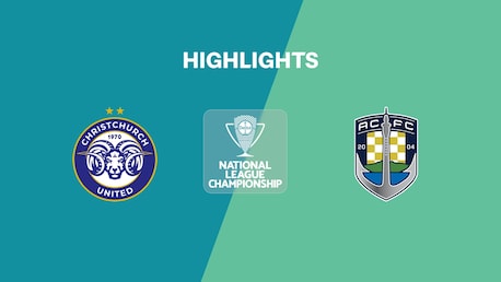 Christchurch United vs Auckland City | Campeonato de la Liga Nacional 2025 | Highlights