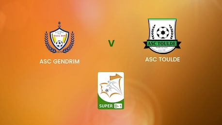 ASC Gendrim - ASC Toulde | Super D-1 2024/25 | Mauritania | Spiel in voller Länge