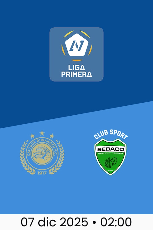Diriangén - CS Sébaco | Liga Primera Nicaragua 2025/26