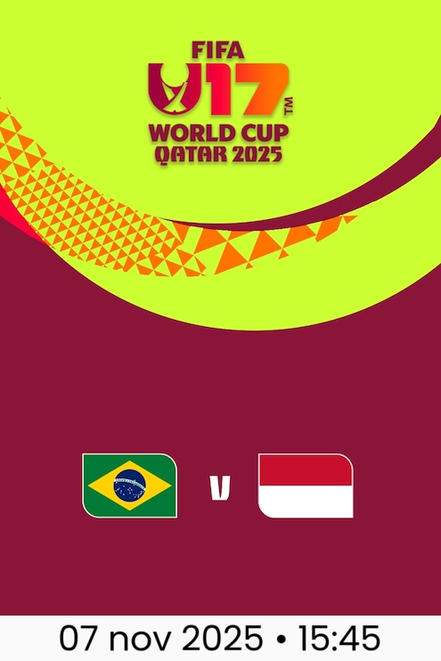 Brasil x Indonésia | Copa do Mundo Sub-17 da FIFA Catar 2025™
