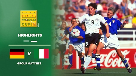 Germany v Italy | Group B | FIFA Women's World Cup USA 1999™ | Highlights