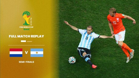 Holanda x Argentina | Semifinais | Copa do Mundo da FIFA Brasil 2014™ | Jogo completo