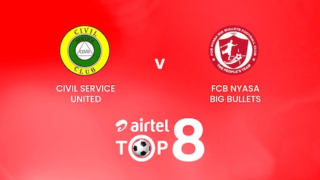 Civil Service United x  FCB Nyasa Big Bullets | Airtel Top 8 2024 | Malawi | Jogo completo