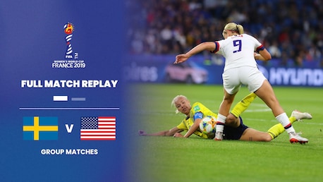 Suède - États-Unis | Groupe F | Coupe du Monde Féminine de la FIFA, France 2019™ | Match complet