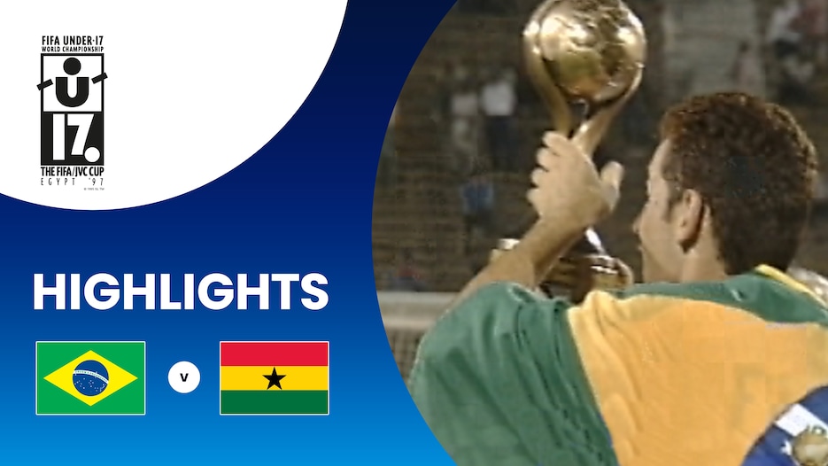 Brésil - Ghana | Finale | Championnat du Monde U-17 de la FIFA, Égypte 1997™ | Résumé vidéo