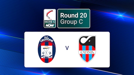 Crotone x Catania | Serie C NOW | Jogo completo