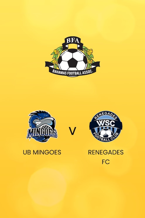 UB Mingoes x Renegades FC | Liga de Futebol Masculino das Bahamas 2024/2025 | Jogo completo
