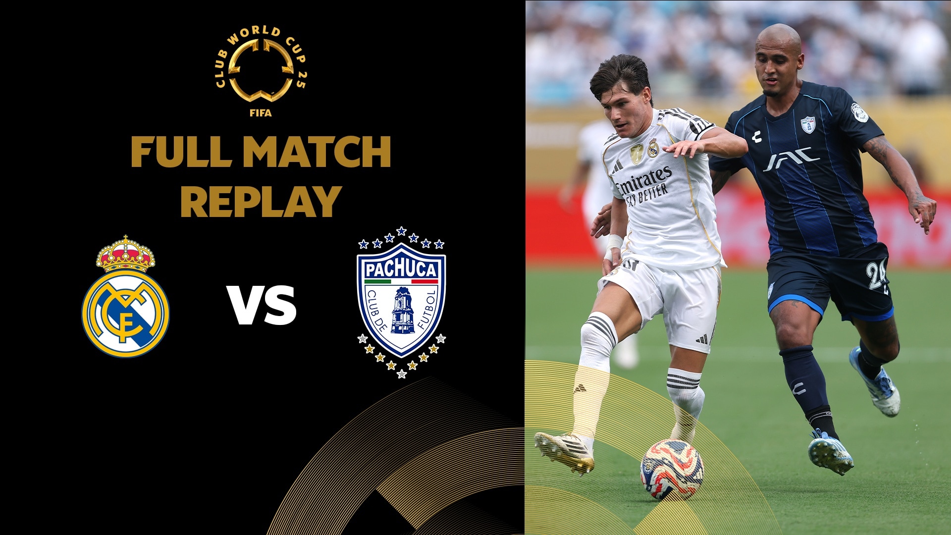 Real Madrid C.F. vs CF Pachuca | Grupo H | Mundial de Clubes FIFA 2025™ | Partido Completo