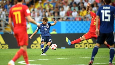 Takashi Inui Goal 52' | Belgium v Japan | 2018 FIFA World Cup Russia™