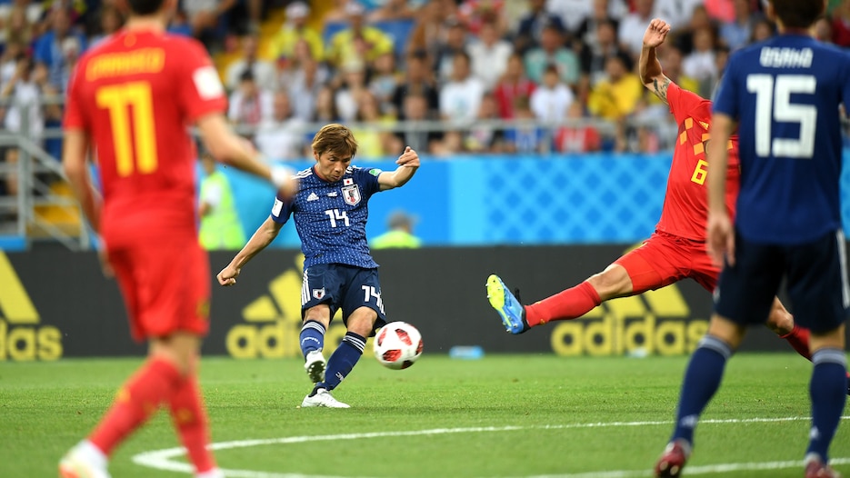 Takashi Inui Goal 52' | Belgium v Japan | 2018 FIFA World Cup Russia™