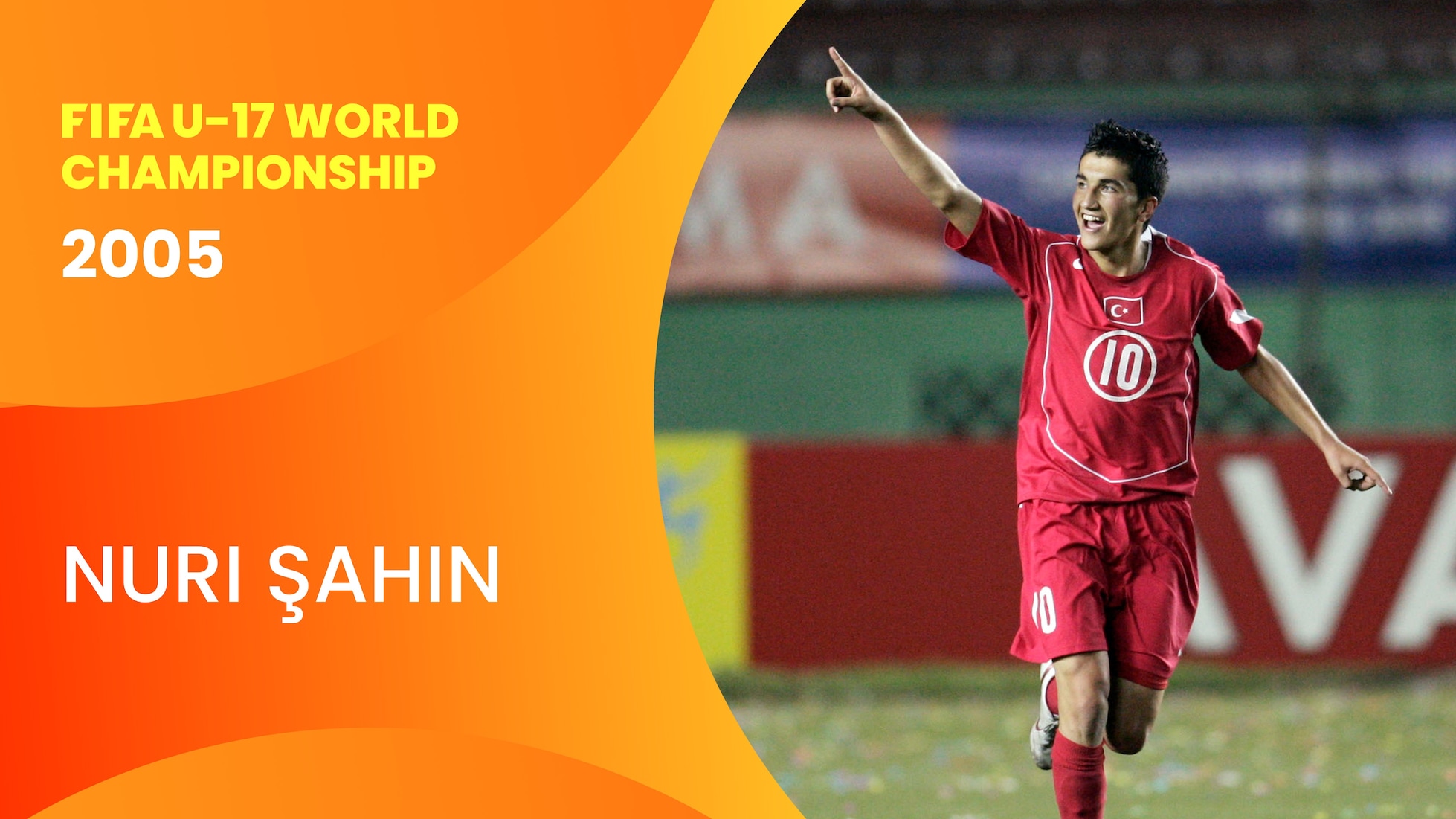 Nuri Şahin à 17 ans | Championnat du Monde U-17 de la FIFA, Pérou 2005™