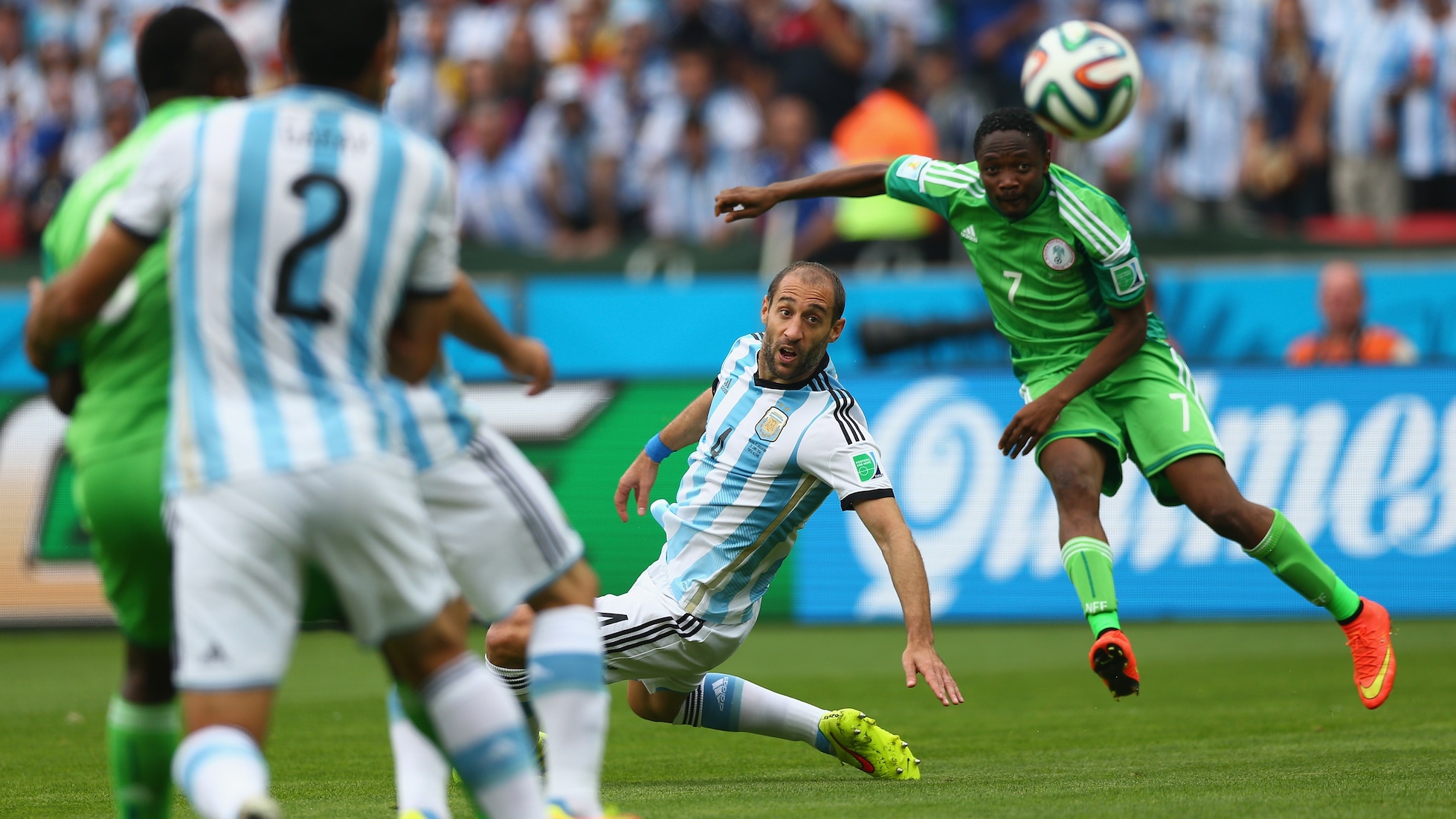 Le but de Ahmed Musa 3' | Nigeria - Argentine | Coupe du Monde de la FIFA, Brésil 2014™
