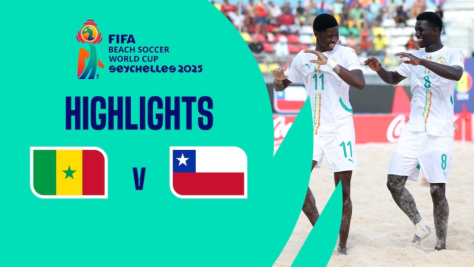 Sénégal - Chili | Groupe C | Coupe du Monde de Beach Soccer de la FIFA, Seychelles 2025™ | Résumé vidéo
