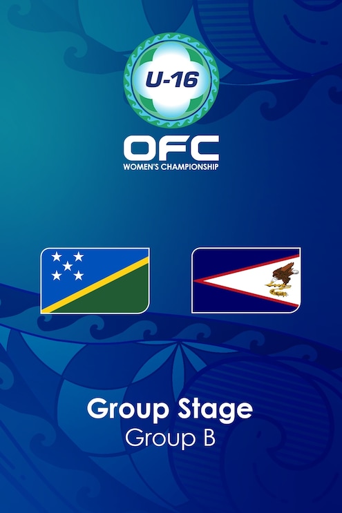 Solomon Islands vs American Samoa | Fase de grupos | Campeonato Femenino Sub-16 de la OFC 2025 | Partido completo