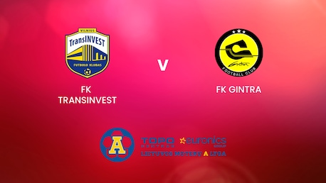 FK TransINVEST v FK Gintra | TOPO centras euronics moterų A lyga| Full Match Replay