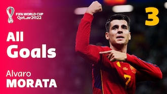 Álvaro Morata | Todos los goles | Copa Mundial de la FIFA Catar 2022™