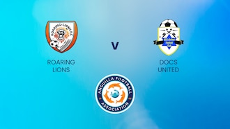 Roaring Lions FC v Doc's United FC | Senior Men's League | Anguilla | Full Match Replay