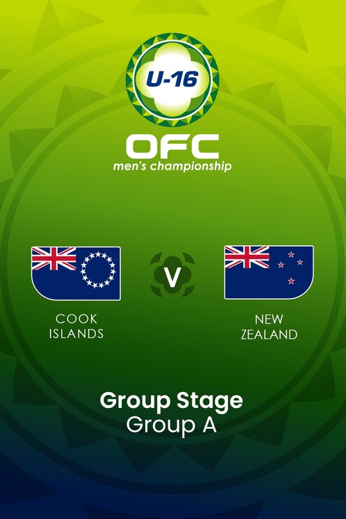 Cook Islands v New Zealand | Group A | OFC U-16 Men's Championship | Full Match Replay