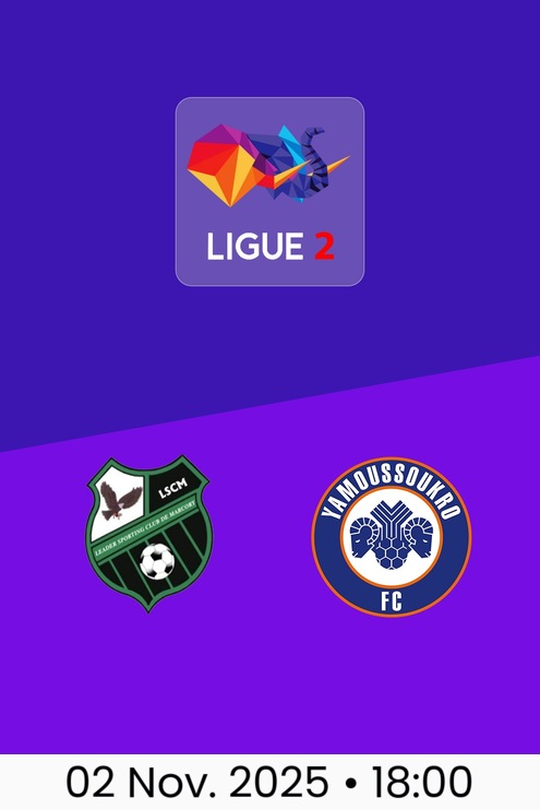 Leader Sporting Club de Marcory - Yamoussoukro FC | Côte d'Ivoire Ligue 2 2025/26