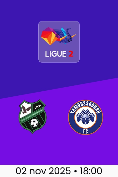 Leader Sporting Club de Marcory x Yamoussoukro FC | Côte d'Ivoire Ligue 2 2025/26