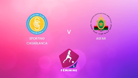 Sporting Casablanca x ASFAR | Campeonato Feminino D1 2024-25 | Jogo completo