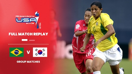 Brasile - Corea del Sud | Gruppo B | Coppa del Mondo Femminile FIFA USA 2003 | Match completo