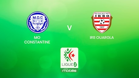 MO Constantine x IRB Ouargla | Ligue 2 2024/25 | Argélia | Jogo completo