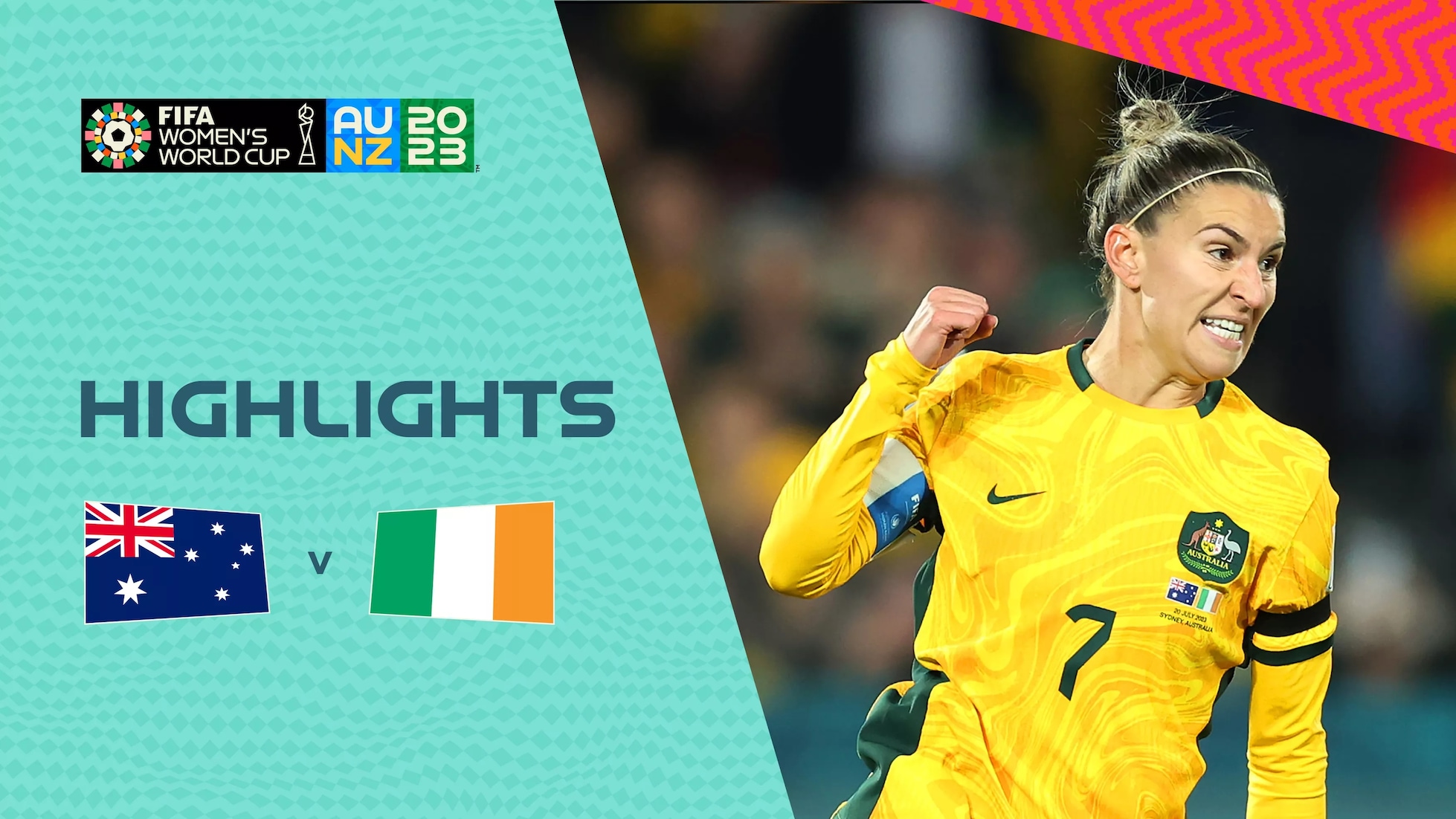 Australien - Republik Irland | Gruppe B | FIFA Frauen-Weltmeisterschaft Australien & Neuseeland 2023™ | Highlights