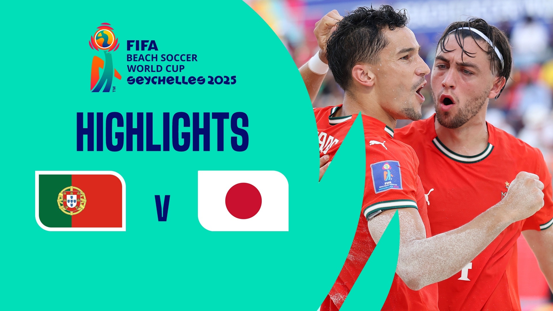 Portugal v Japan | Quarter-finals | FIFA Beach Soccer World Cup Seychelles 2025™ | Highlights