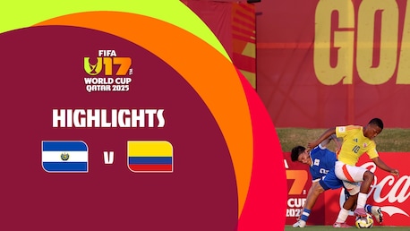 El Salvador v Colombia | FIFA U-17 World Cup Qatar 2025™ | Highlights