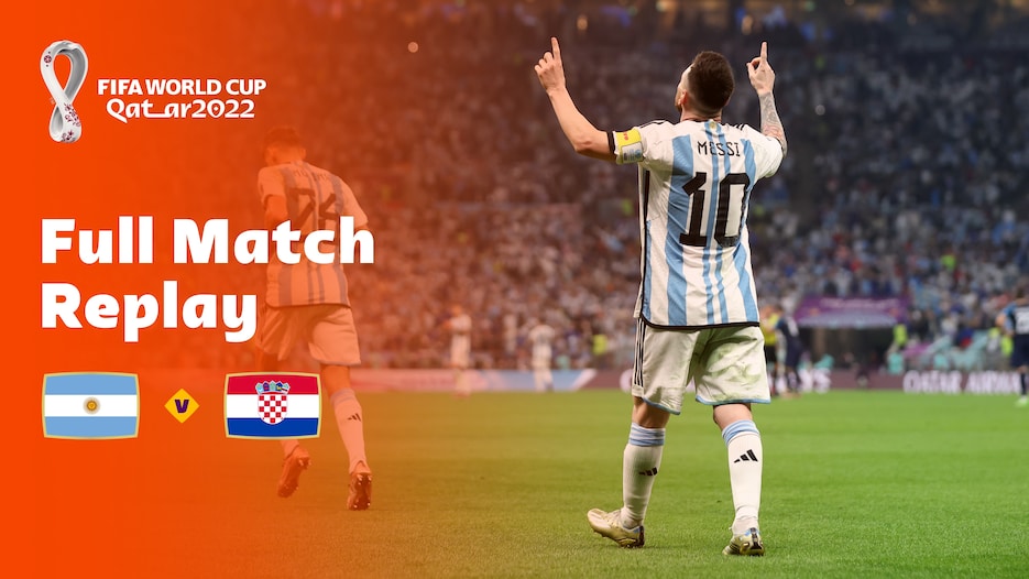 Argentine - Croatie | Demi-finales | Coupe du Monde de la FIFA, Qatar 2022™ | Replay