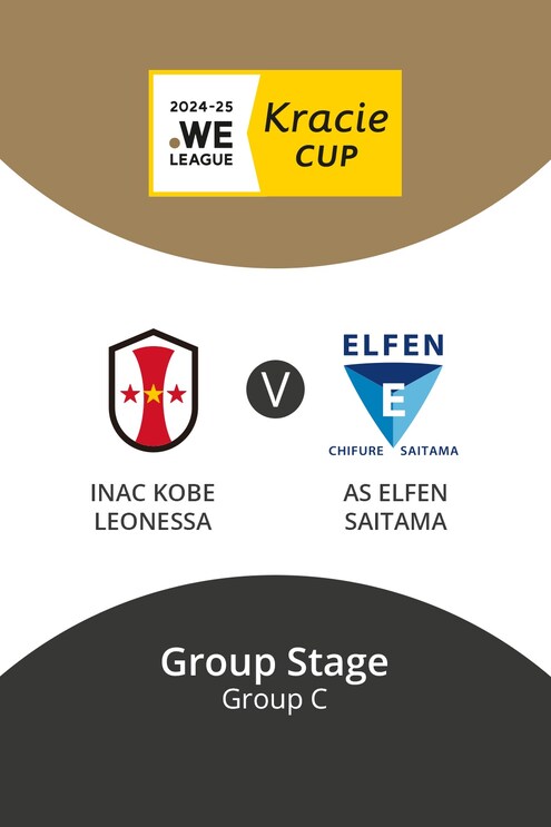 INAC Kobe Leonessa vs AS Elfen Saitama | Grupo C | WE League Kracie Cup | Partido Completo