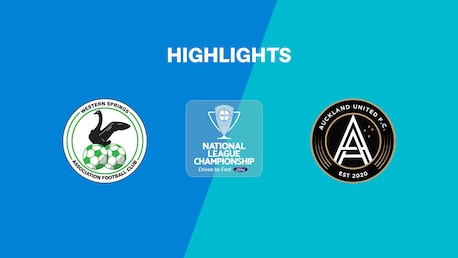 Western Springs v Auckland United | Women's National League Championship 2025 | Highlights
