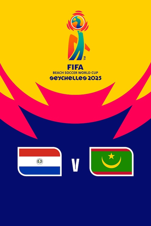 Paraguay vs Mauritania | Grupo B | Copa Mundial de Beach Soccer de la FIFA Seychelles 2025™| Partido completo