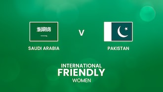 Saudi Arabia v Pakistan | Women International Friendly | Full Match Replay