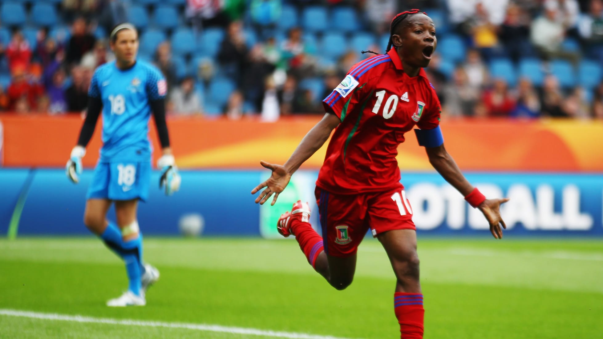 Das Tor von Anonman 20' | Australien - Äquatorial-Guinea | FIFA Frauen-Weltmeisterschaft Deutschland 2011™