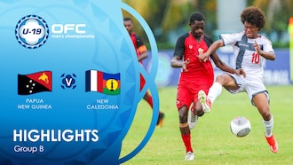 Papua-Nova Guiné x Nova Caledônia | Grupo B | OFC U-19 Men's Championship | Melhores momentos