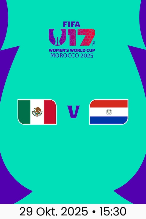 Mexiko - Paraguay | Achtelfinale | FIFA U-17-Frauen-Weltmeisterschaft Marokko 2025™