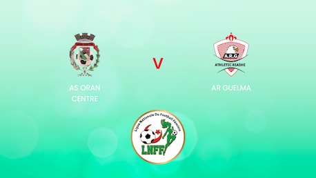 AS Oran Centre v AR Guelma | Championnat National D1 2024/25 | Algeria | Full Match Replay