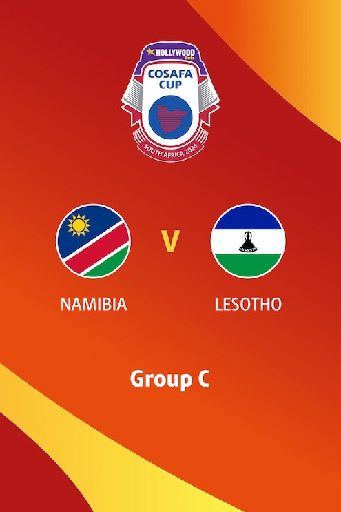 Namibie - Lesotho | Groupe C | HOLLYWOODBETS Coupe COSAFA 2024 | Match complet