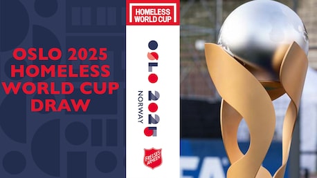 Sorteo del Torneo | Oslo 2025 Homeless World Cup