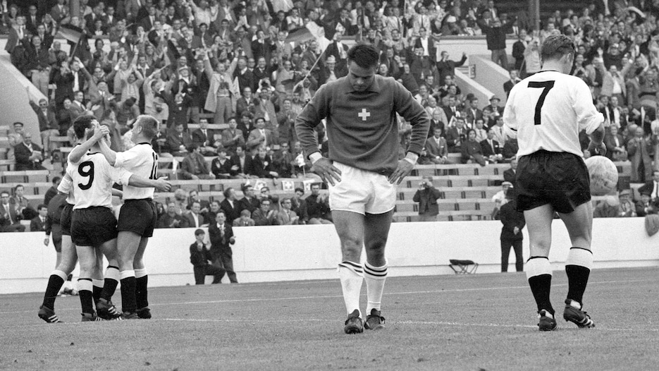 Gol de Franz Beckenbauer 53' | Alemania FR vs Suiza | Copa Mundial de la FIFA Inglaterra 1966™