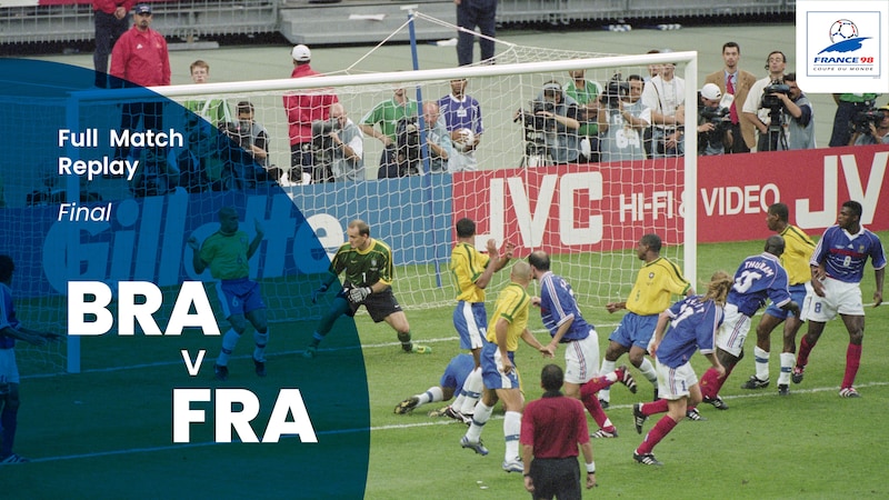 Brazil v France, Final, 1998 FIFA World Cup France™, Full Match Replay