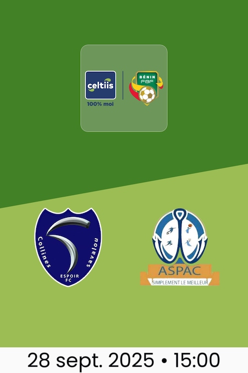 Espoir FC - ASPAC FC | Ligue 1 2025