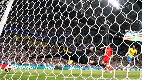 Renato Augusto Goal 76' | Brazil v Belgium | 2018 FIFA World Cup Russia™