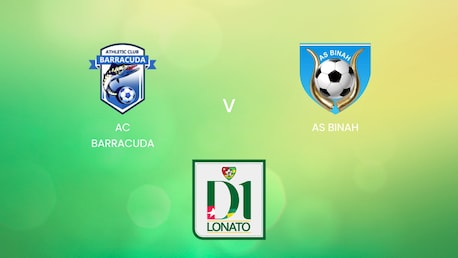 AC Barracuda vs AS Binah | Championnat de Première Division D1 2024/25 | Partido completo
